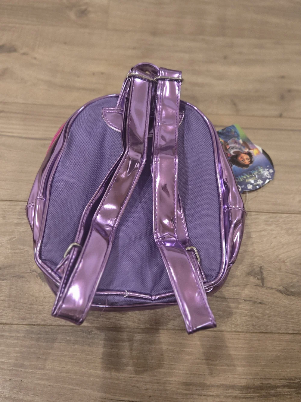 NWT Disney Encanto Sequined Purple Mini Backpack Bag Mirabel Madrigal Family